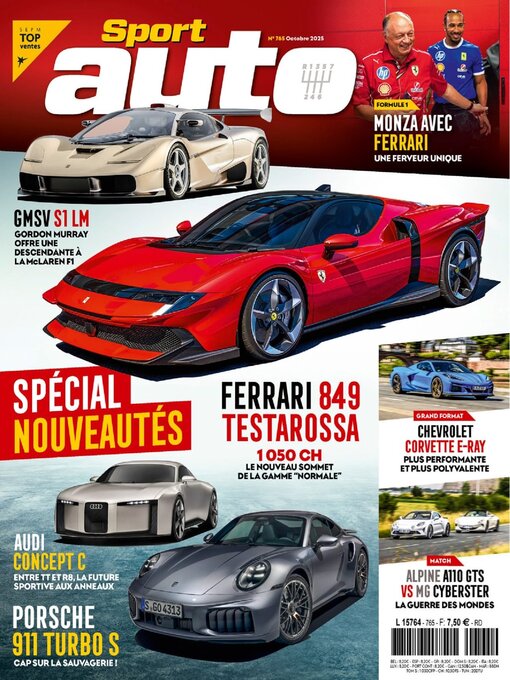 Title details for Sport Auto France by Editions Mondadori Axel Springer (EMAS) - Available